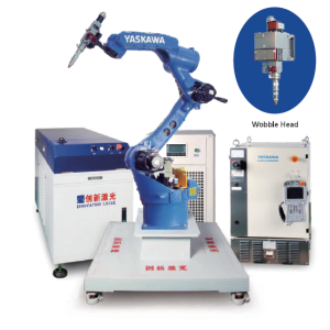 Fiber Laser Welding Robot with Welding Cell Yaskawa